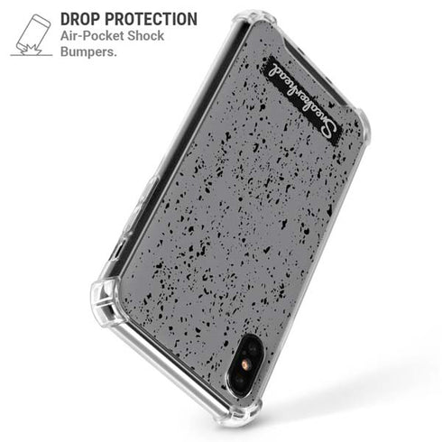 Sneakerhead Texture iPhone XS Max Clear Case